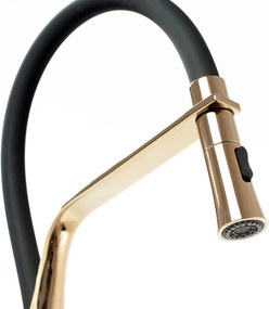 Rea Castor, vysoká drezová batéria, čierna-zlatá, REA-B6936