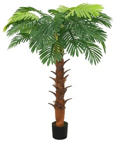 Umelá palma Cycas s kvetináčom 160 cm zelená 336308