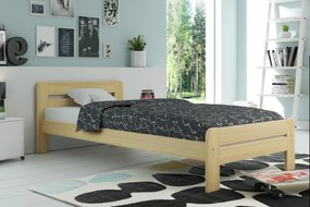 Interbeds Jednolôžková posteľ DALLAS1 prírodná s matracom - 200x120