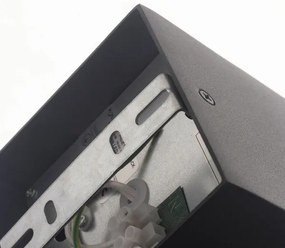 Bodové svietidlo HADAR Q1 1xGU10/10W/230V čierna