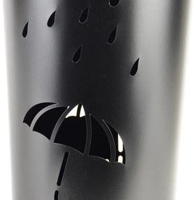 Stojan na deštníky LORSO 24 cm černý