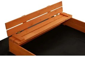 Sammer Veľké detské pieskovisko s lavičkami, 150x150 cm SB0753