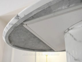 Jedálenský stôl Belka Stol (biely mramor). Vlastná spoľahlivá doprava až k Vám domov. 1111734