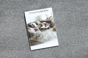 Okrúhly koberec SOFTY Jednofarebný, sivý