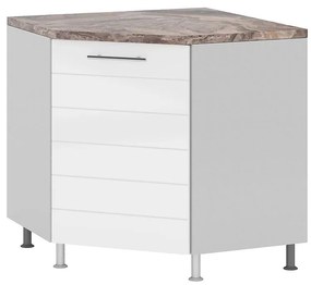 Rohová kuchynská skrinka Daria DN 90x90 1D