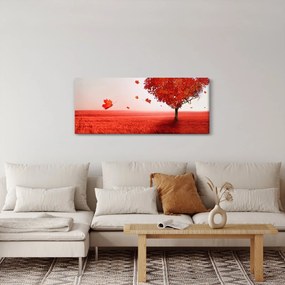 Obraz - Strom lásky (120x50 cm)