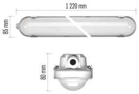 LED Stmievateľné technické svietidlo MISTY LED/21/26/31/35W/230V 6500K IP66