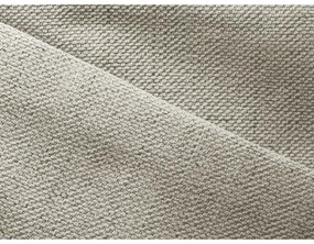 Krémovobiela rozkladacia/s úložným priestorom rohová pohovka (pravý roh) Nanea – Makamii