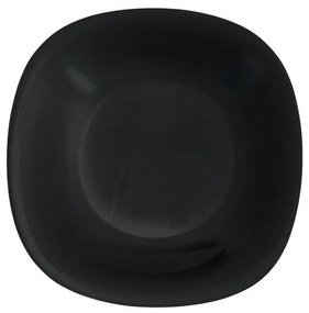 Hlboký tanier LUNA black 21,5x21,5 cm