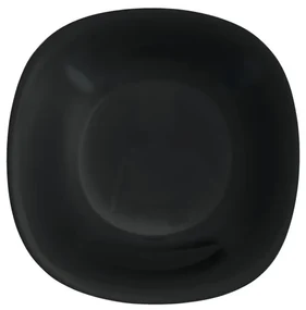 Hlboký tanier LUNA black 21,5x21,5 cm