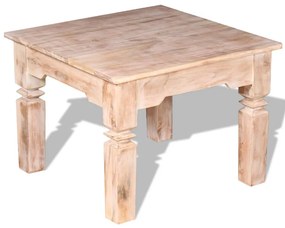 Konferenčný stolík z akáciového dreva, 60x60x45 cm 244052