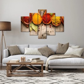 Obraz - Korenie na dreve (150x105 cm)