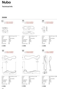 Redo 01-1417 - LED Stmievateľná stojacia lampa NUBO 1xLED/35W/230V