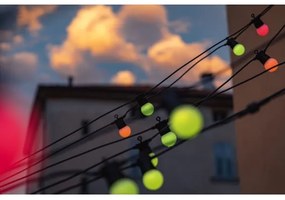 Twinkly TWF020STP-BEU - LED RGB Vonkajšia dekoračná reťaz 20xLED 14m IP44 Wi-Fi