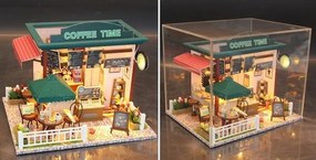 Dvedeti miniatúra domčeka Čas na kávičku