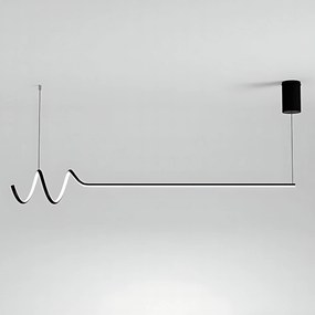 Toolight Toolight, LED závesné svietidlo 120cm, 36W, 3000K, LHJ030-CP, čierna, OSW-50013