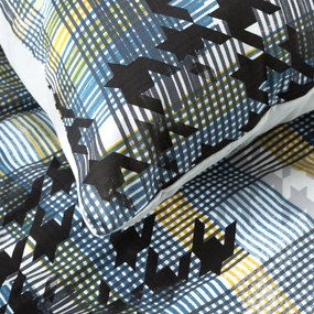 SATÉNOVÉ OBLIEČKY MANDY 160X200 CM, 2KS 70X80 CM VZOROVANÉ