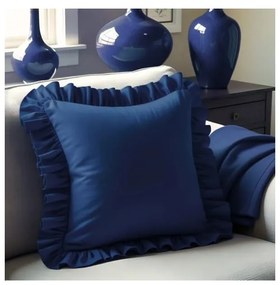 Obliečka na vankúš s prímesou bavlny 40x40 cm Ruffled – Mila Home