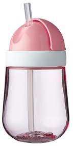 Hrnček so slamkou Mio 300 ml 9m+ Deep Pink