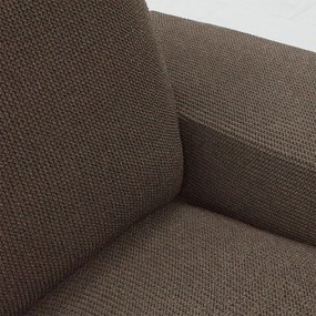 Super strečové poťahy HARMONIA tabaková taburetka (40 - 60 cm)