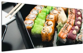 Obraz - Sushi (120x50 cm)