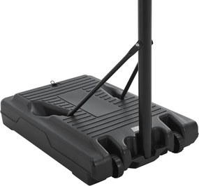 Basketbalový kôš s nastaviteľnou výškou na vonkajšie použiti