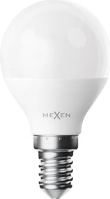 Mexen Nova, LED žiarovka E14, G45, 1W, neutrálna - 4000K, 105 lm - L101-E14-0140-01