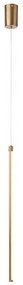 Redo 01-3115 - LED Luster na lanku TABOO LED/9W/230V mosadz UN1021