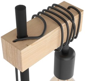 Eglo 43515 - Stolná lampa TOWNSHEND 1xE27/10W/230V