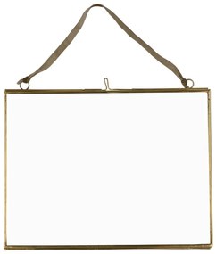Kovový rámček na stenu v zlatej farbe 20x15 cm – Rex London