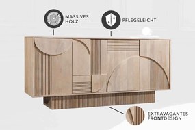 Dizajnová komoda Movement 170 cm mango