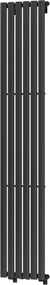 Mexen Oregon, vykurovacie teleso 1800 x 360 mm, 604 W, čierna, W202-1800-350-00-70