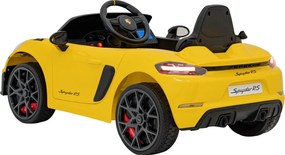 Ramiz Detské autíčko Porsche Spyder RS 718 MP4, žlté