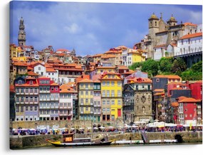 Obraz - Ribeira, Portugalsko (70x50 cm)