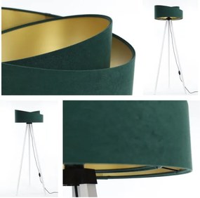 Stojacia lampa GALAXY 1xE27/60W/230V zelená/biela
