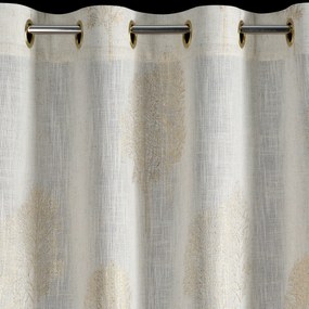 ZÁVES NA KRÚŽKOCH SALINA 140X250 CM VZOROVANÁ