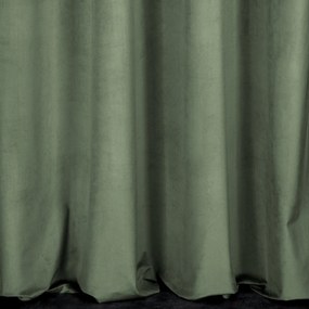 ZATEMŇOVACÍ ZÁVES NA PÁSKE MELANIE 140X270 CM OLIVOVÁ