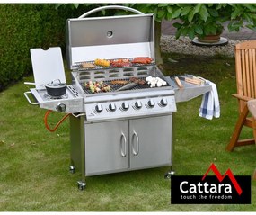 Cattara 99BB006 Plynový pojazdný gril Manhattan, 161 x 161 x 51 cm