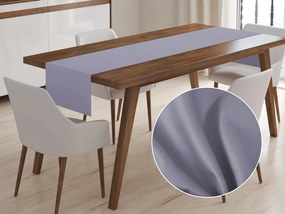 Biante Bavlnený saténový behúň na stôl ST-016 Modrosivý 20x140 cm