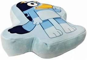 Tvarovaný 3D vankúšik Bluey - 21 x 36 cm