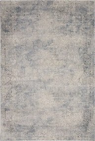 Koberec RUSTIC TEXTURES 9 IVORY/L. modrý