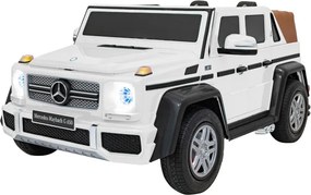 Elektrické autíčko Mercedes Benz MAYBACH G650 biele