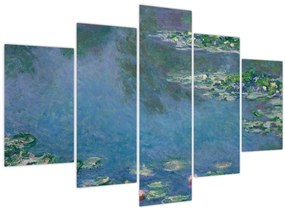 Obraz - Claude Monet, Water Lilies, reprodukcia (150x105 cm)