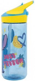 Fľaša na pitie Lilo &amp; Stitch so slamkou - 620 ml