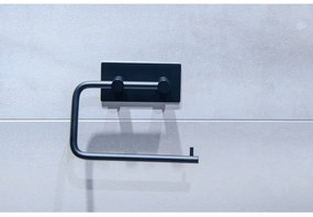 Držiak na toaletný papier čierny AWD