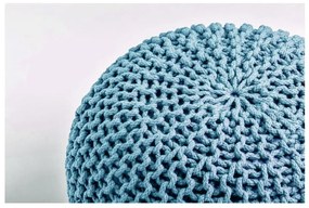 Tyrkysovomodrý sedací puf Bonami Essentials Jagger