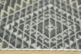 Kúpelňová penová rohož Softy-tex 827 sivá