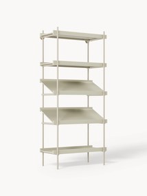 Vysoký regál so šikmými policami Rio