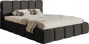Manželská posteľ 180 cm Cirsten 180 (s roštom, s úl. priest.) (grafit)