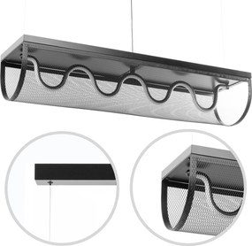 Toolight Toolight, LED stropné svietidlo 27W APP1409-CP, čierna, OSW-063952